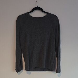 Banana Republic Dark Gray Crew Neck Sweater